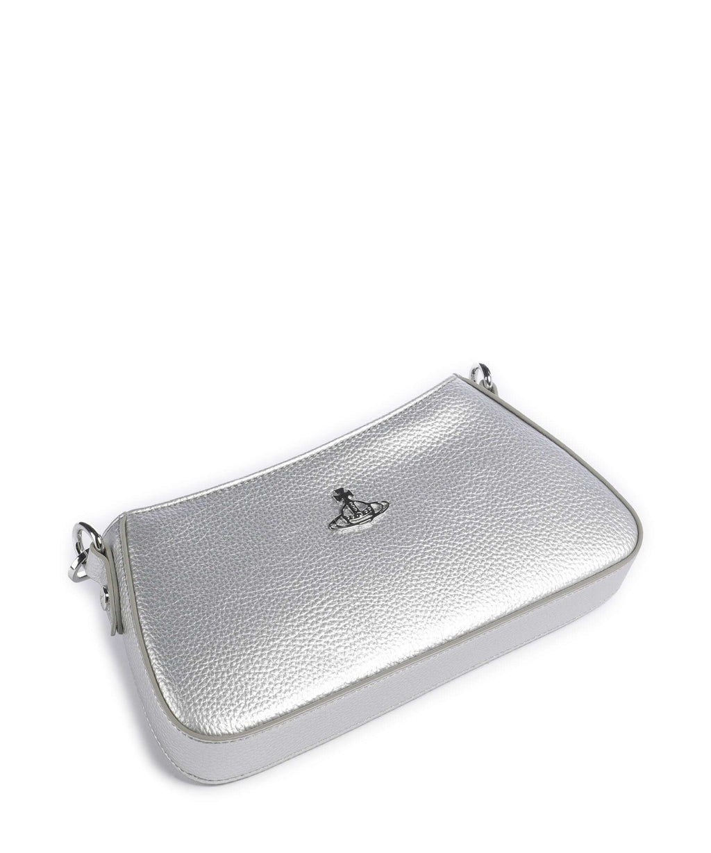 Vivienne Westwood Tasha Grain Shoulder bag silver