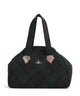 Vivienne Westwood Archive Harris Tweed Check Large Shopper dark check