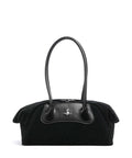 Vivienne Westwood Shirley Suede Small Shoulder bag black