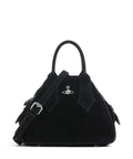 Vivienne Westwood Yasmine Suede Small Handbag black