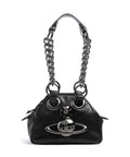 Vivienne Westwood Archive Python-Effect Embossed Shoulder bag black