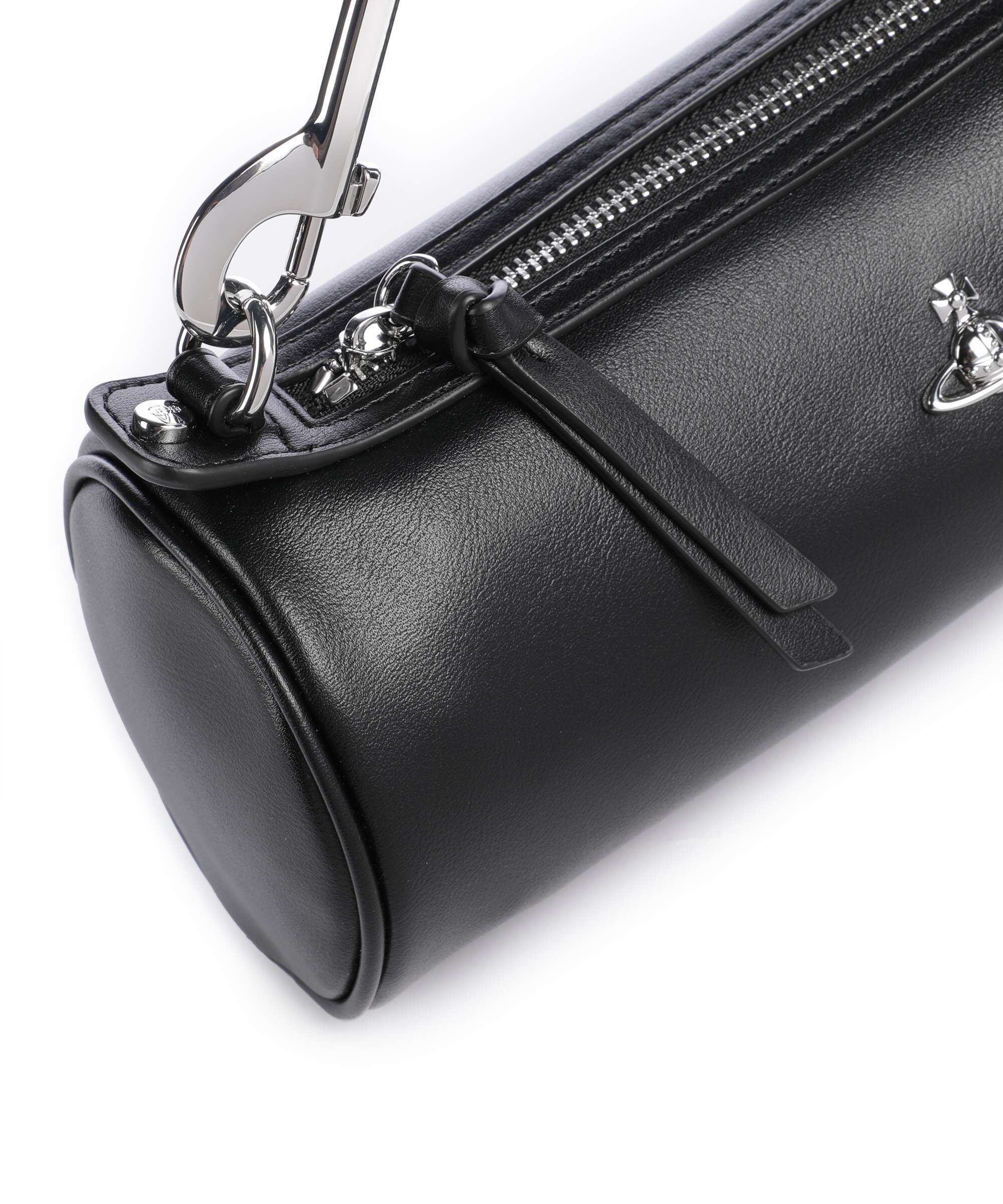 Vivienne Westwood Cindy Cylinder Smooth Shoulder bag black