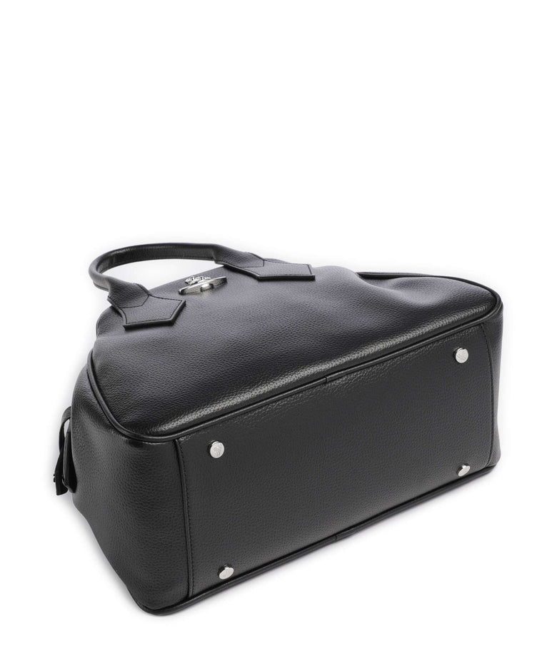 Vivienne Westwood Yasmine Grain Medium Handbag black