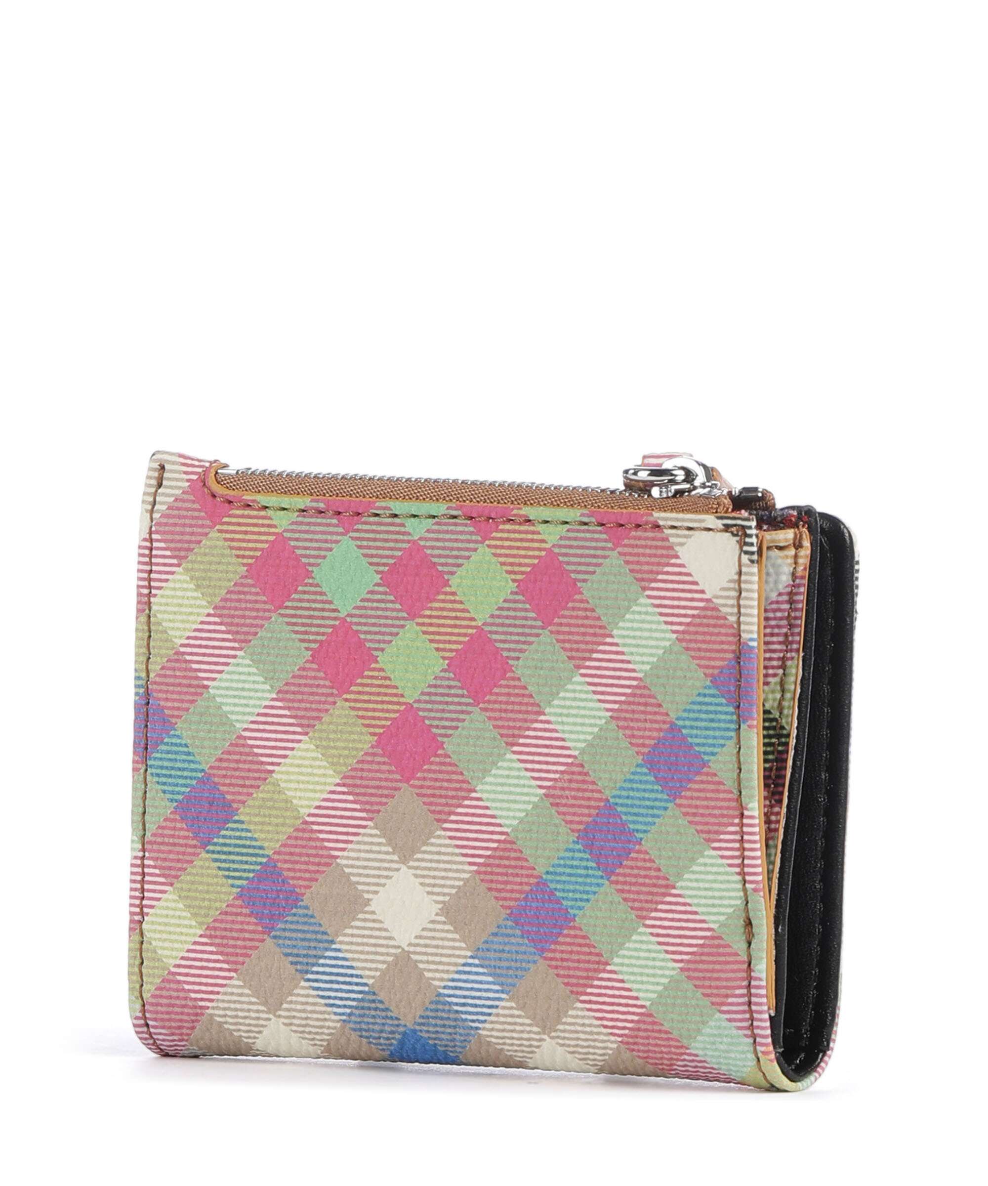 Vivienne Westwood Buccia D'Arancia Slim Credit card holder heather plaid