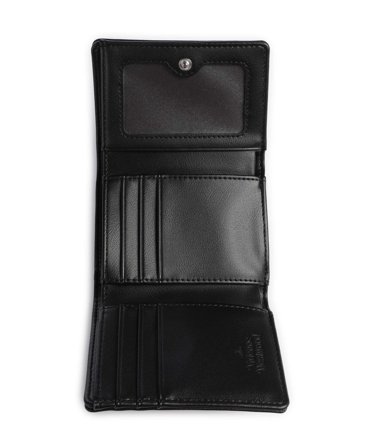 Vivienne Westwood Frame Smooth Small Wallet black