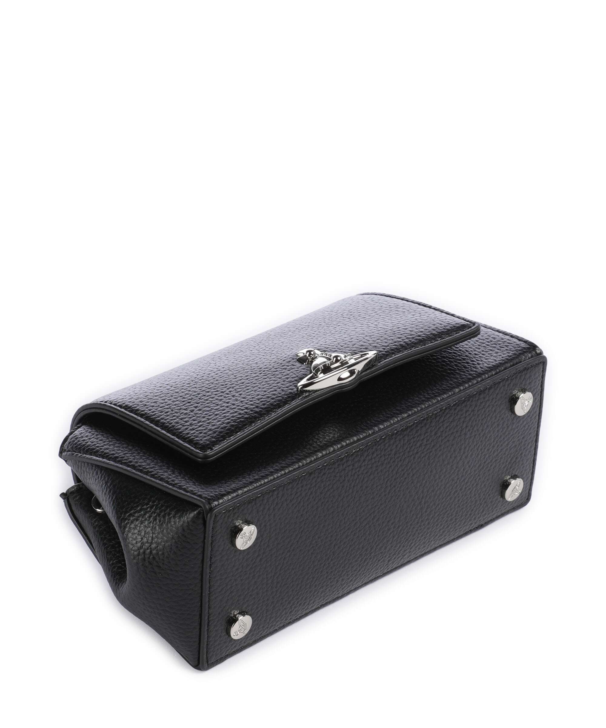 Vivienne Westwood Hazel Grain Small Shoulder bag black