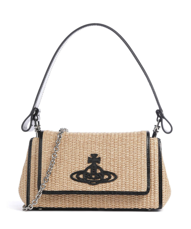 Vivienne Westwood Hazel Medium Shoulder bag natural