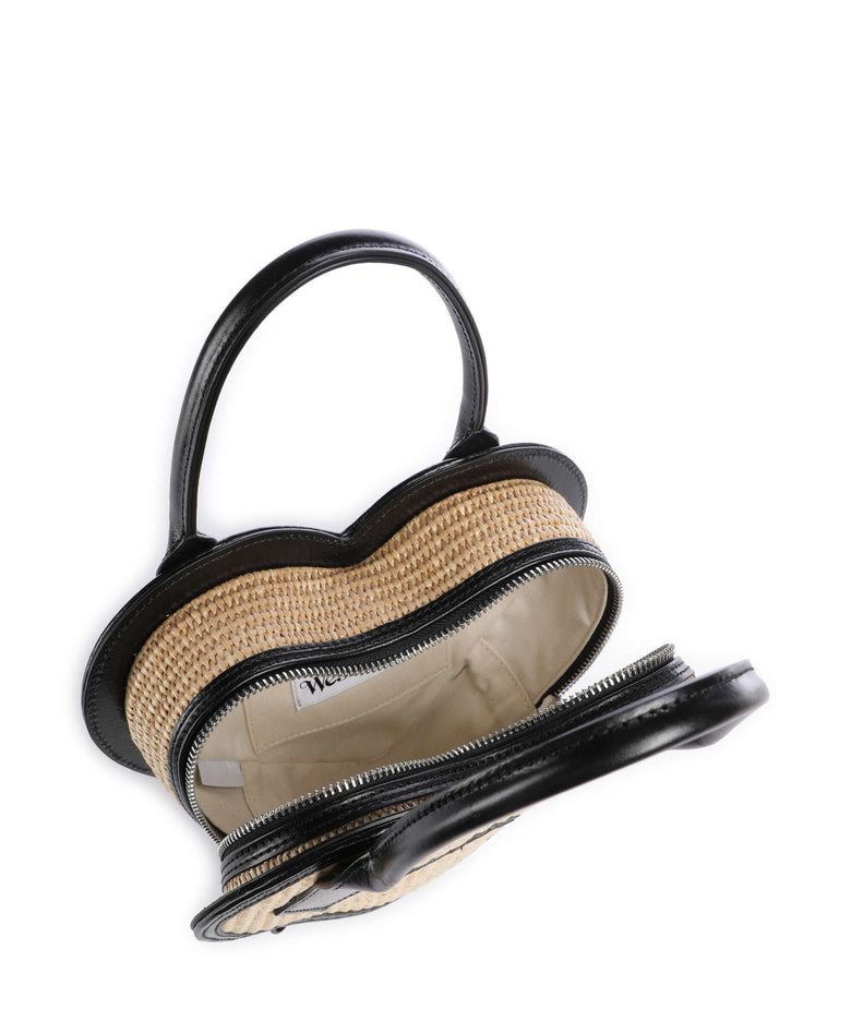 Vivienne Westwood Josephine Heart Handbag natural