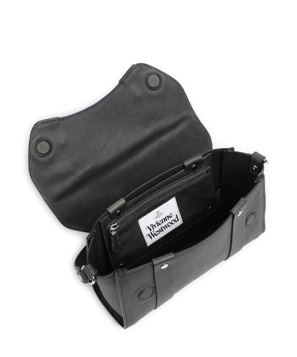 Vivienne Westwood Kimmy Distressed Crossbody bag off black