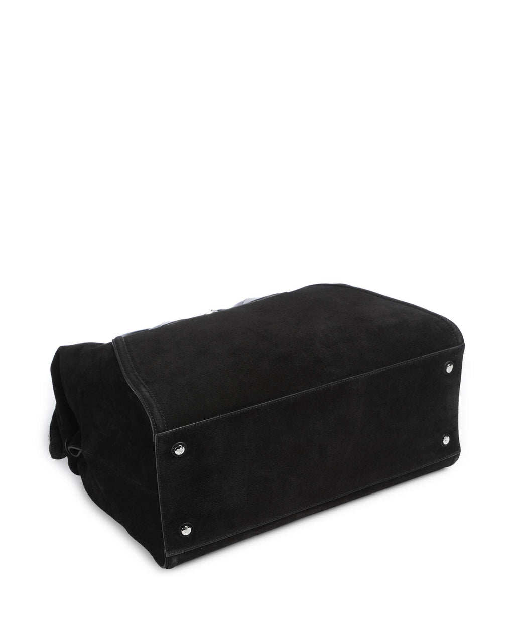 Vivienne Westwood Shirley Suede Tote bag black