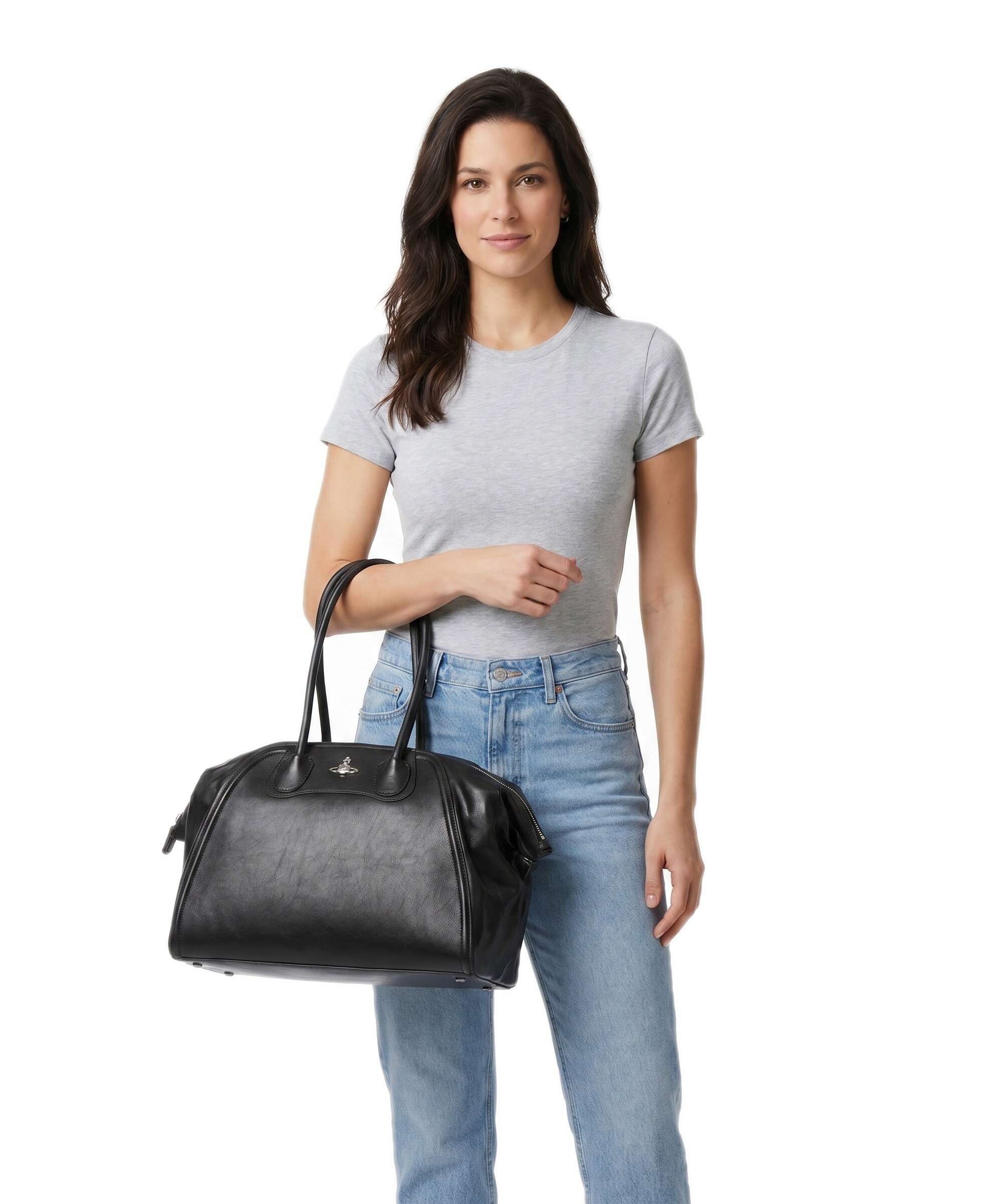 Vivienne Westwood Shirley Supple Tote bag black
