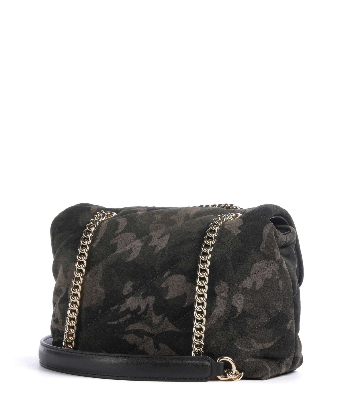 Pinko Love Puff Mini Shoulder bag multicolor/militar green/gold