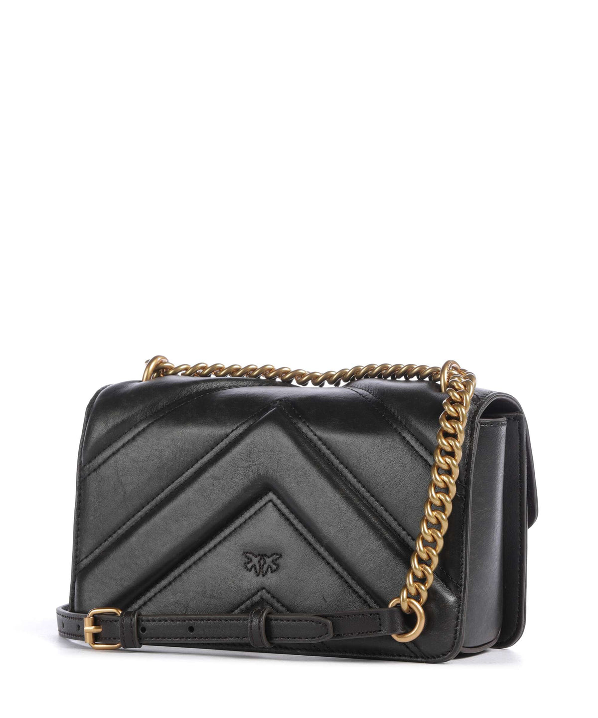 Pinko Love One Mini Crossbody bag marrone/caffe/antique gold