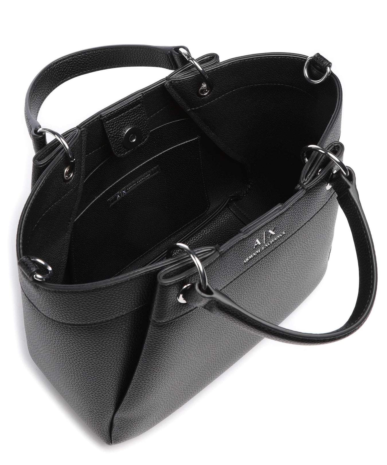 Armani Exchange Wave M Handbag nero