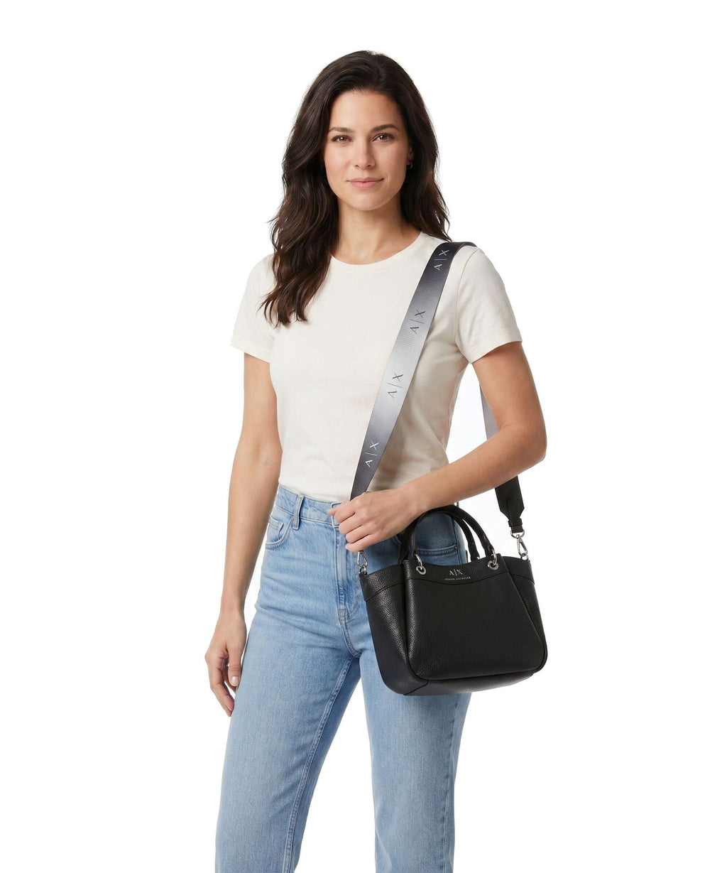 Armani Exchange Wave S Handbag nero