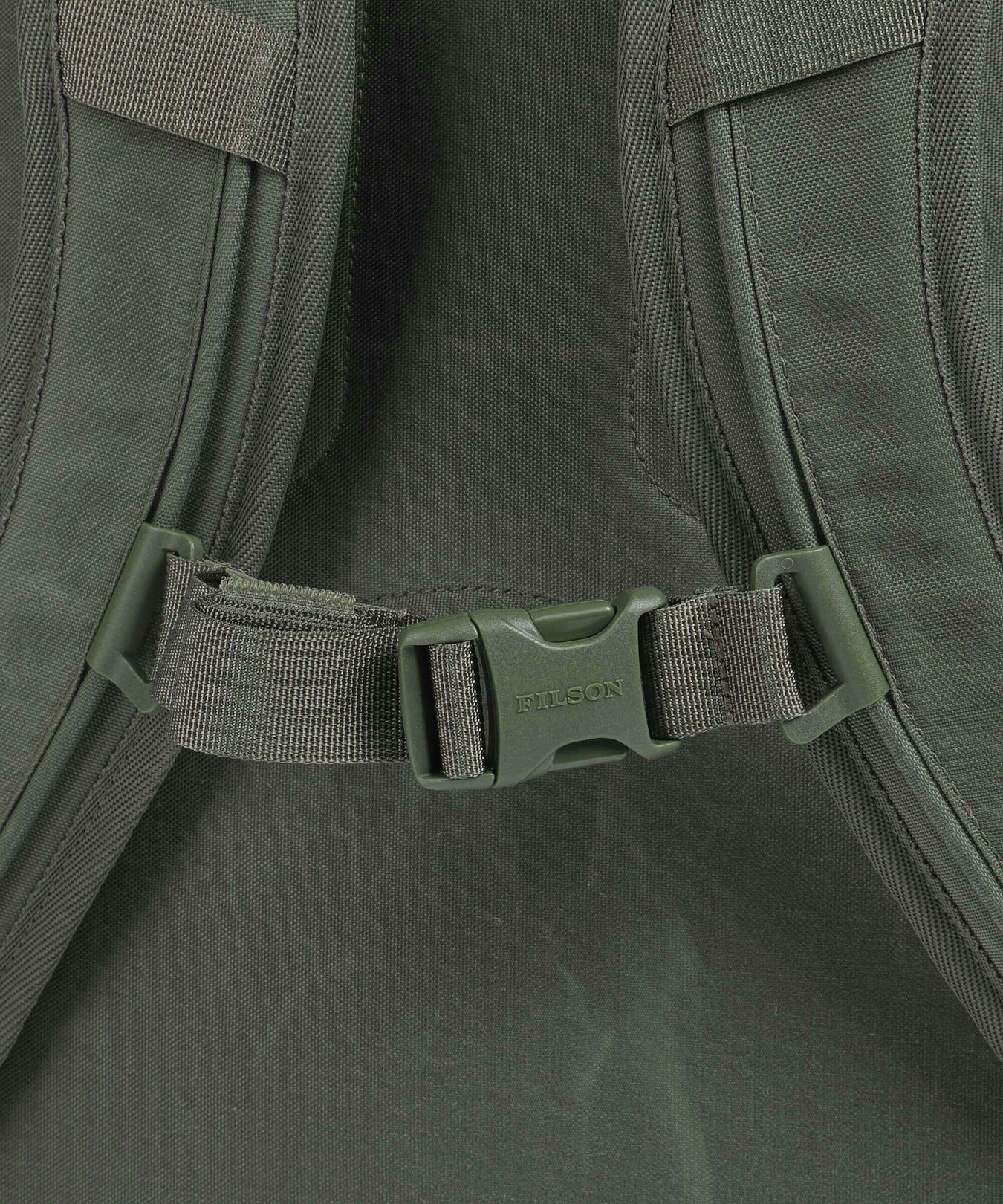 Filson Cordura Nylon Surveyor Backpack service green