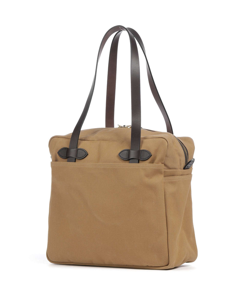 Filson Luggage Twill Tote bag tan
