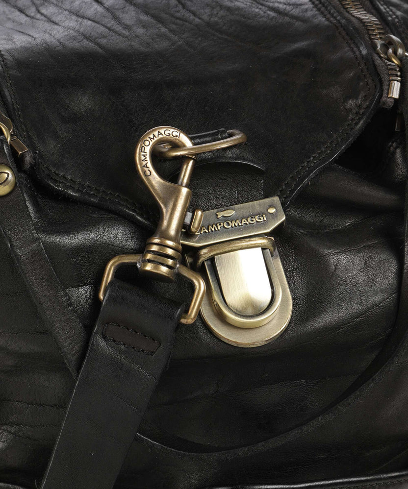 Campomaggi Travel bag with wheels nero