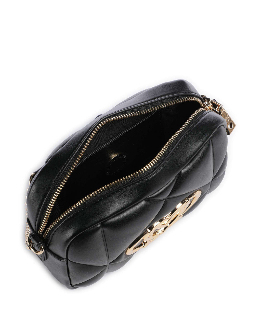 Love Moschino Embossed Q Crossbody bag black