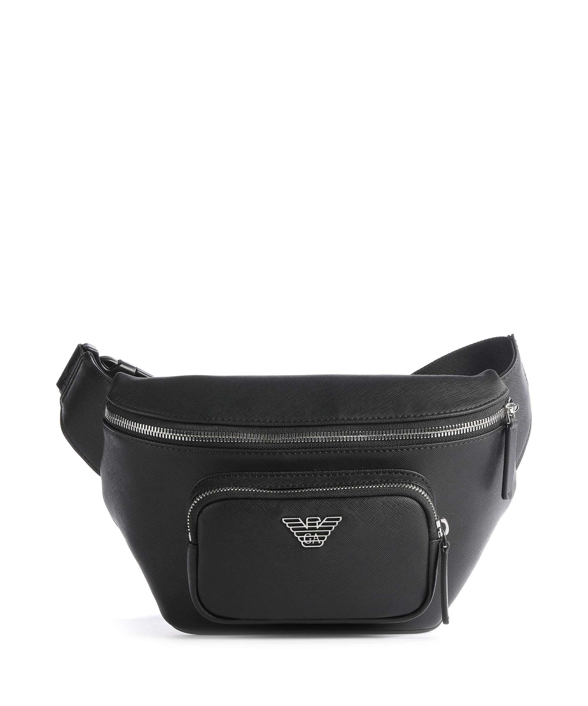 Emporio Armani Business Regenerated Belt bag black