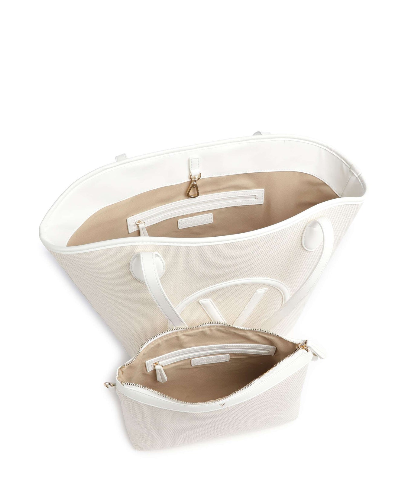 Valentino Bags Covent Tote bag natur/bianco