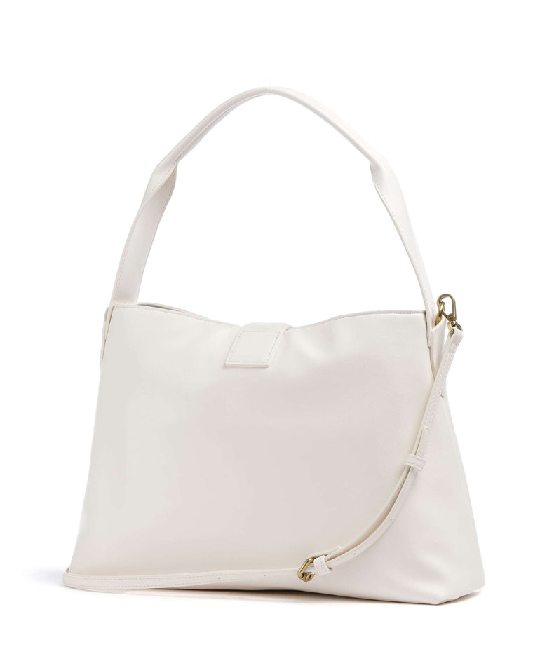 Just Cavalli Iconic Snakes Hobo bag white