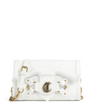 Just Cavalli Crossed Laces Crossbody tas white