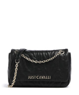 Just Cavalli Quilted Zebra Schoudertas black