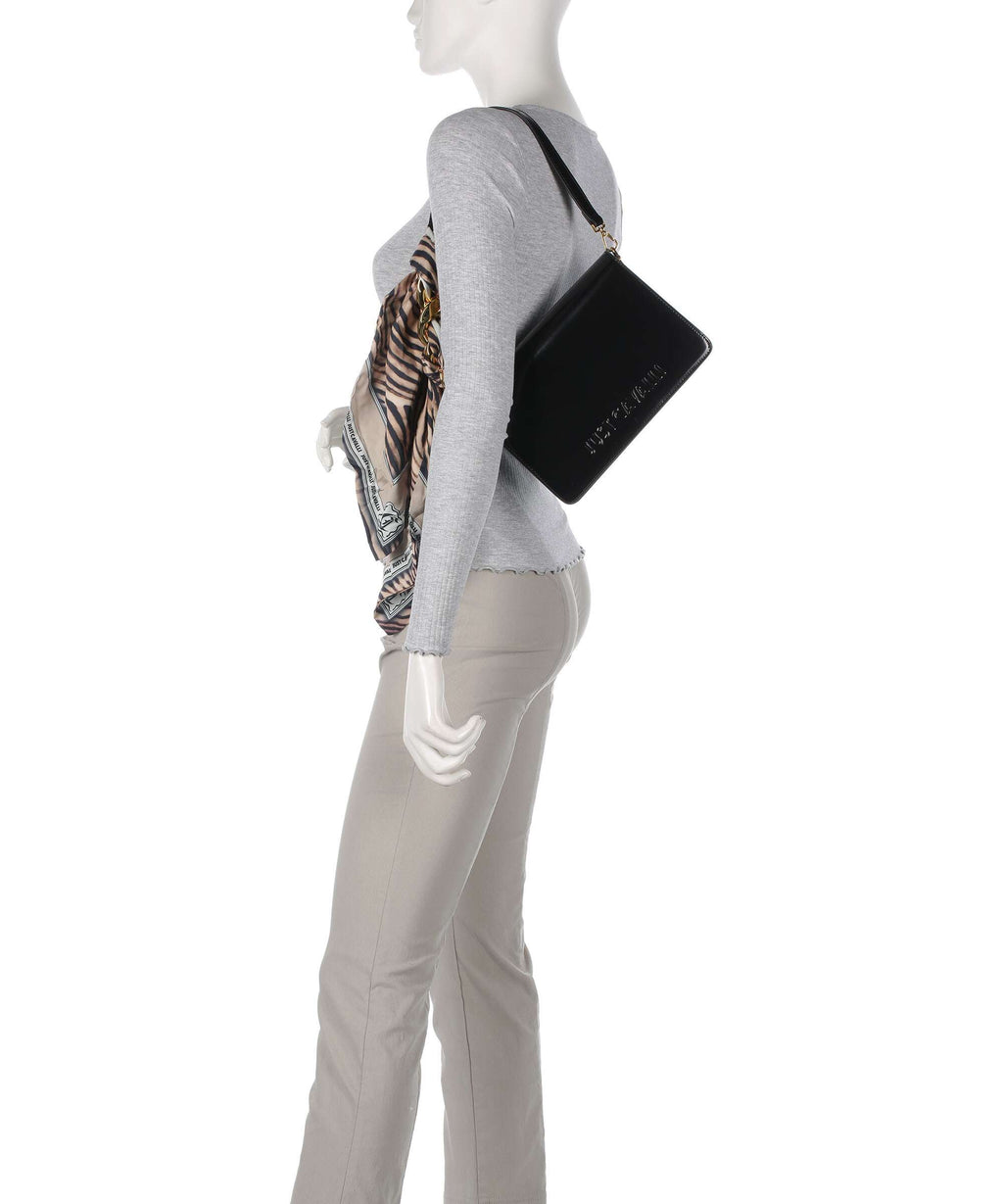 Just Cavalli Chain Foulard Shoulder bag black