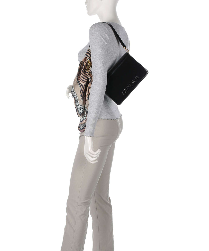 Just Cavalli Chain Foulard Shoulder bag black