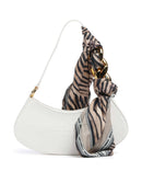 Just Cavalli Chain Foulard Sac porté épaule white