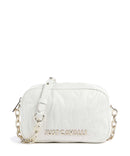 Just Cavalli Quilted Zebra Crossbody tas white