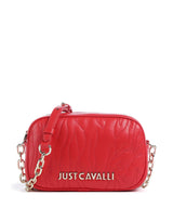 Just Cavalli Quilted Zebra Crossbody tas barbados cherry