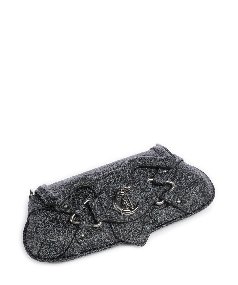 Just Cavalli Crossed Laces Shoulder bag black