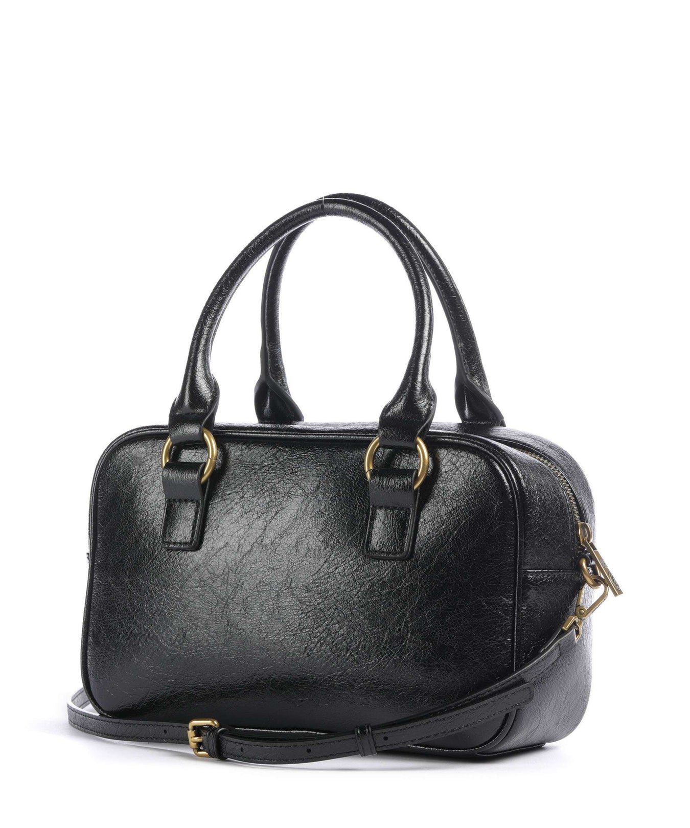 Just Cavalli Iconic Snakes Pockets Handbag black