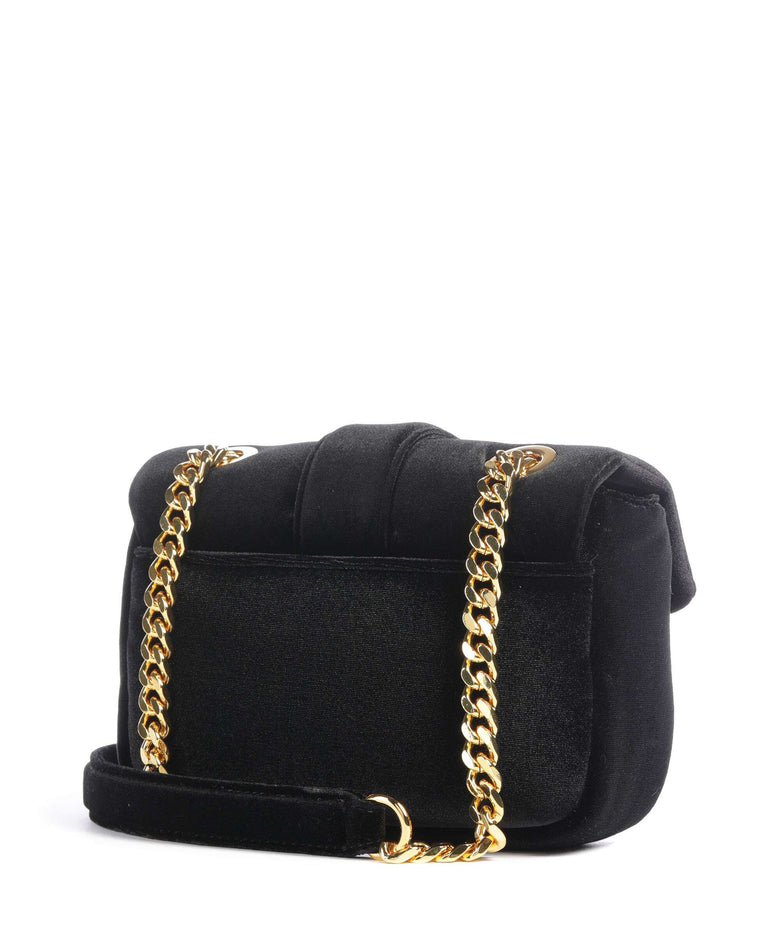 Just Cavalli Iconic Snakes Puffy Shoulder bag black