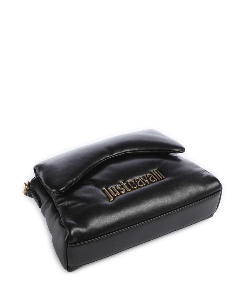 Just Cavalli Puffy Foulard Shoulder bag black