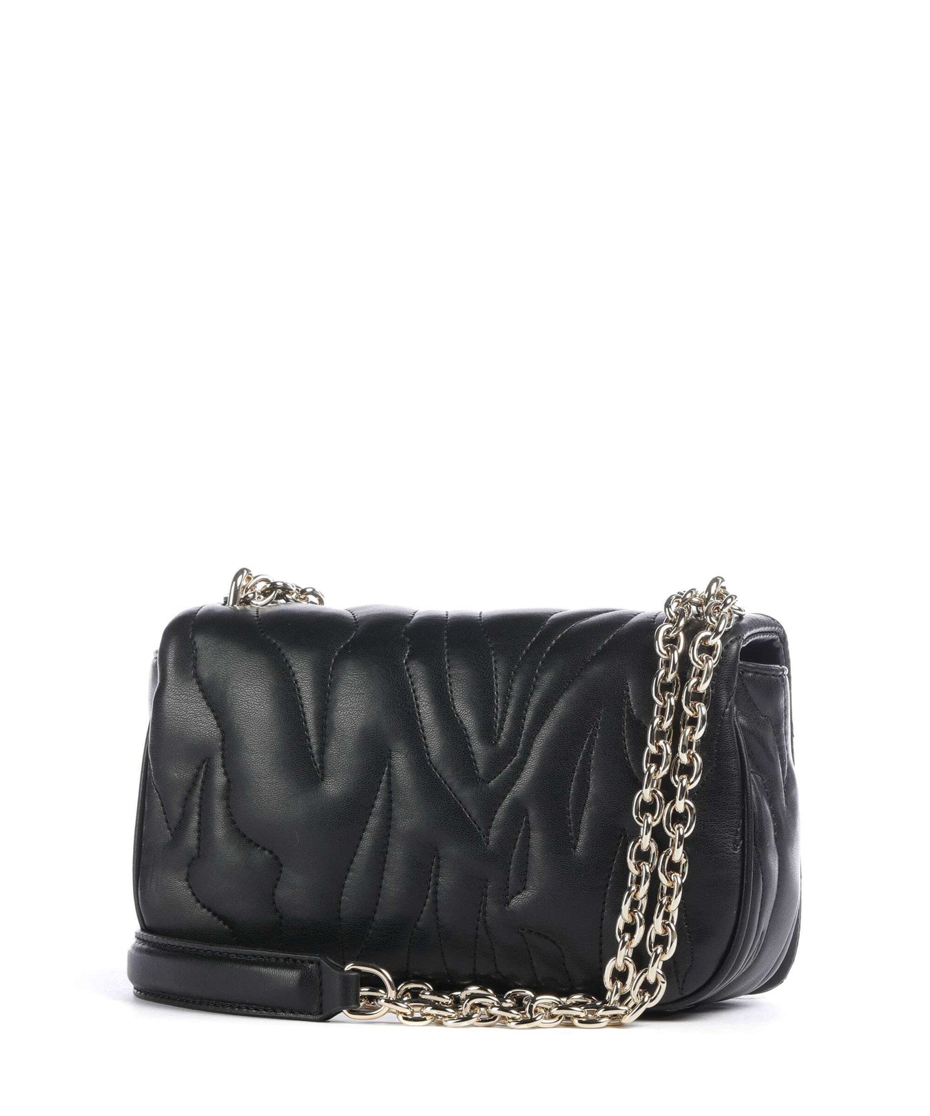 Just Cavalli Quilted Zebra Shoulder bag black