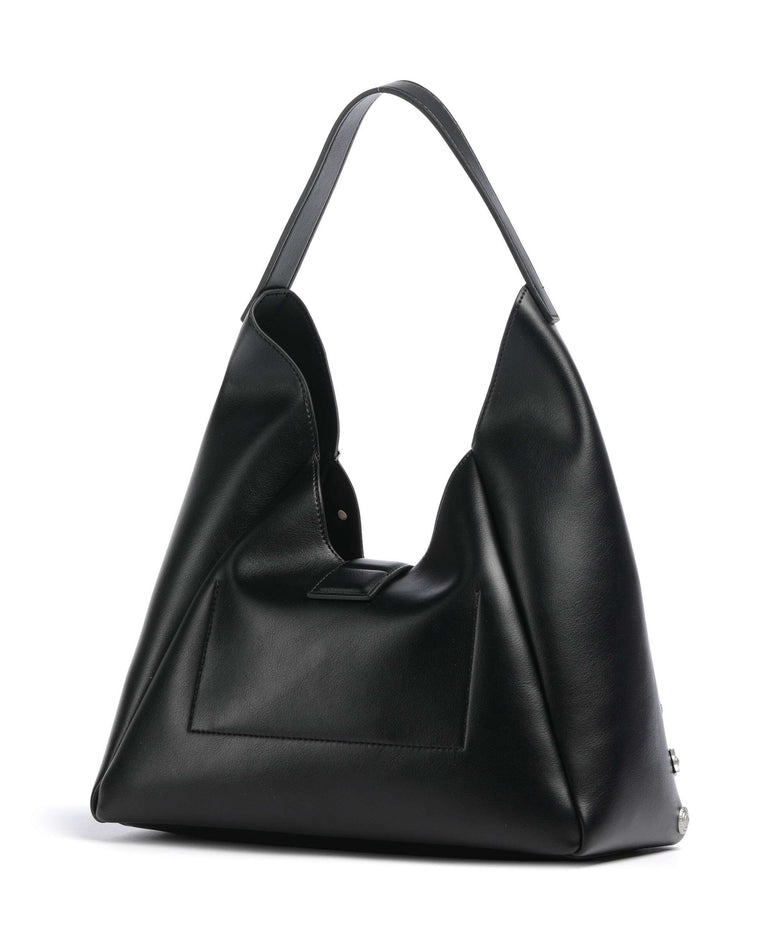 Just Cavalli Iconic Snakes Hobo bag black