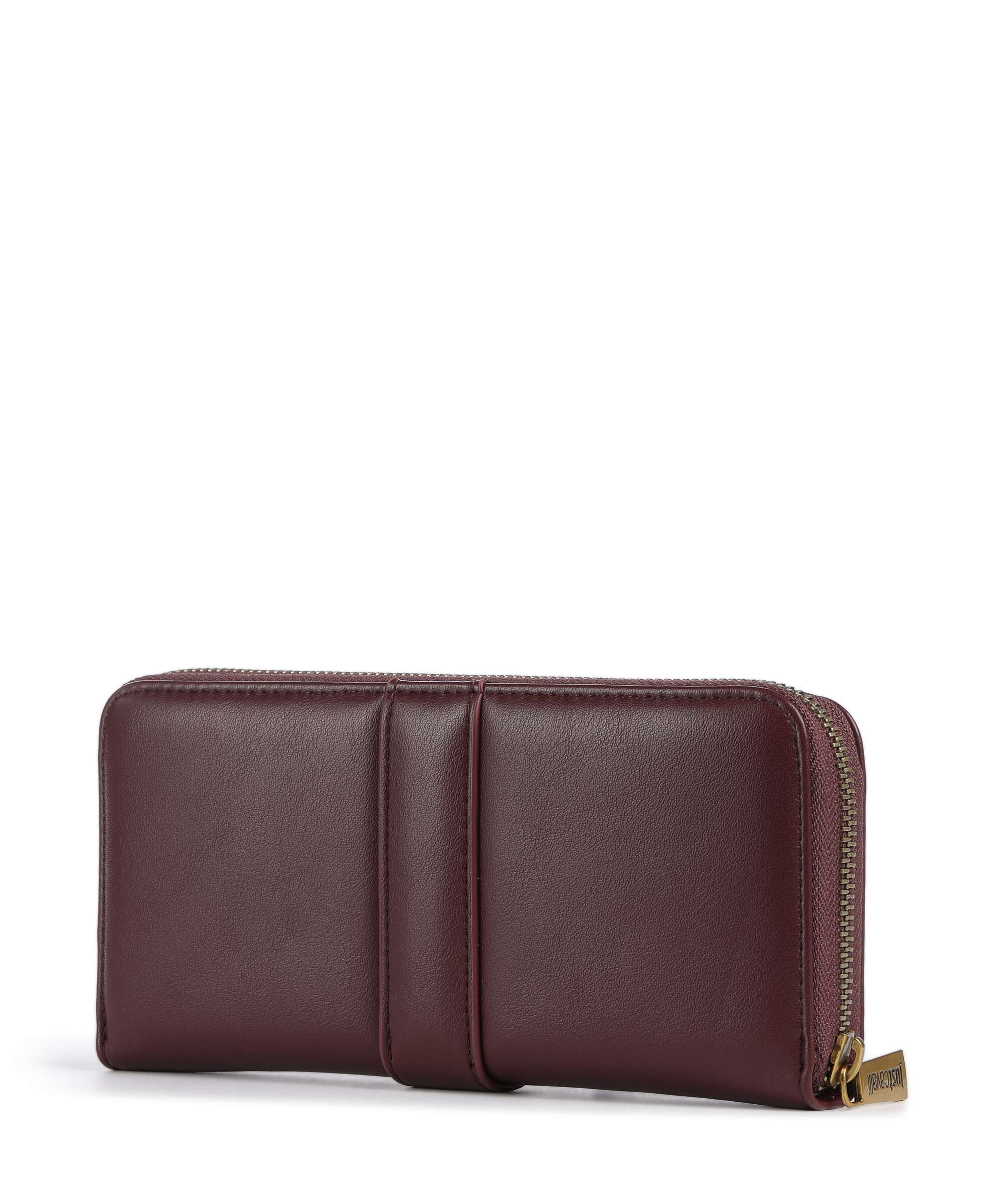 Just Cavalli Iconic Snakes Wallet cordovan