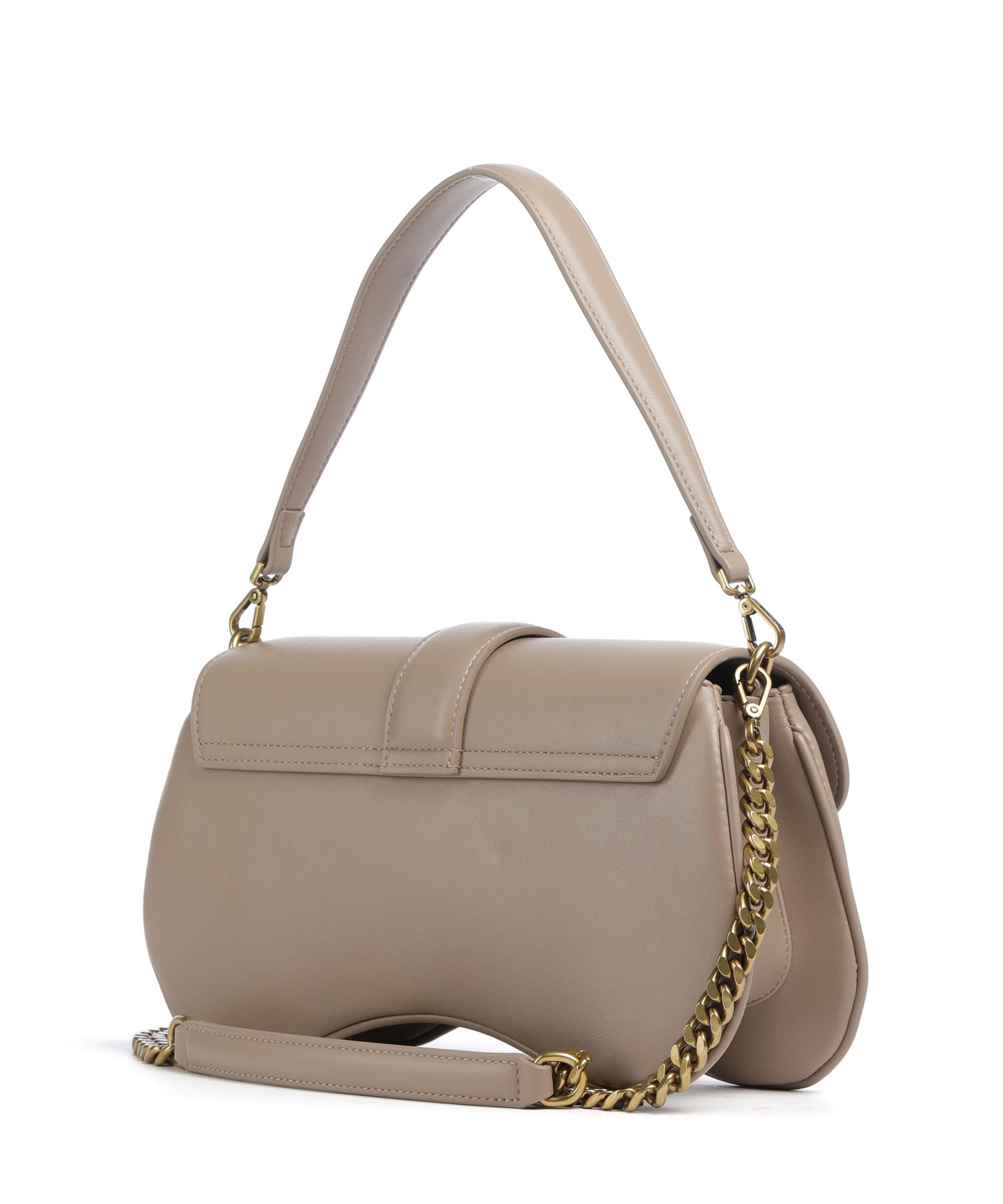 Just Cavalli Iconic Snakes Shoulder bag tan