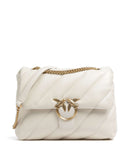 Pinko Love Puff Big Sac porté épaule bianco seta/antique gold