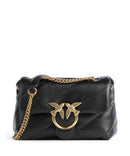 Pinko Love Puff Mini Schoudertas nero/antique gold