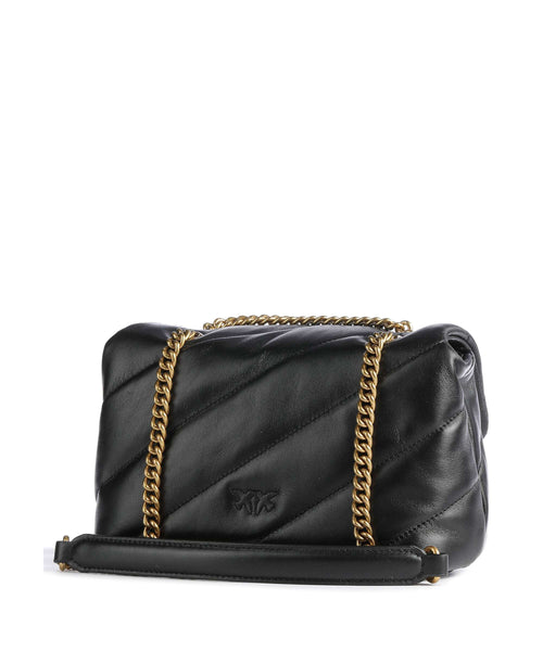 Pinko Love Puff Mini Shoulder bag nero/antique gold