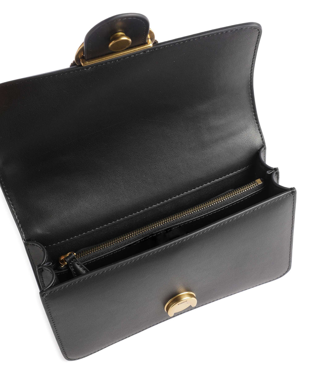 Pinko Love One Mini Crossbody bag nero/antique gold