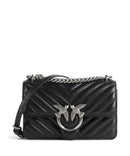 Pinko Love One Mini Schoudertas nero/old silver