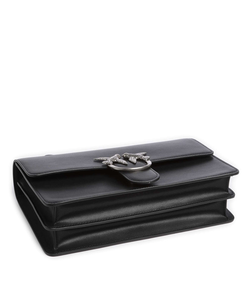 Pinko Love One Classic Shoulder bag nero/old silver