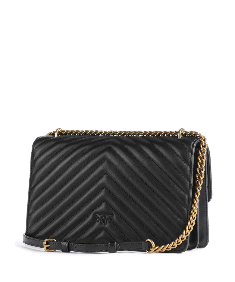 Pinko Love One Classic Shoulder bag nero/antique gold