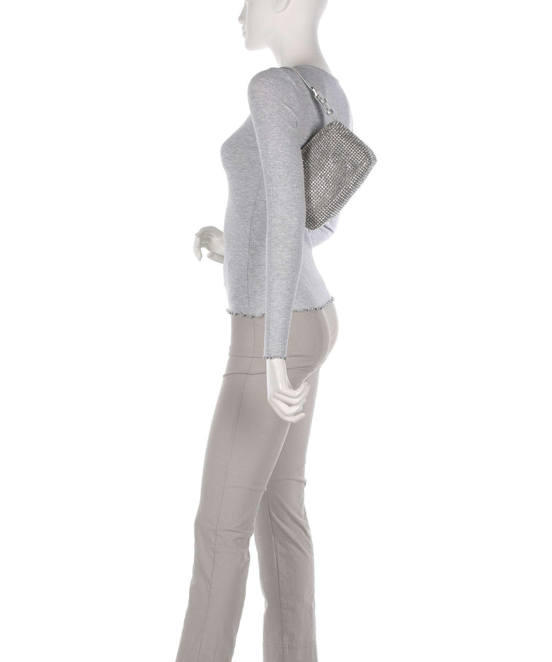 Liu Jo Sera Shoulder bag pearl grey metallic