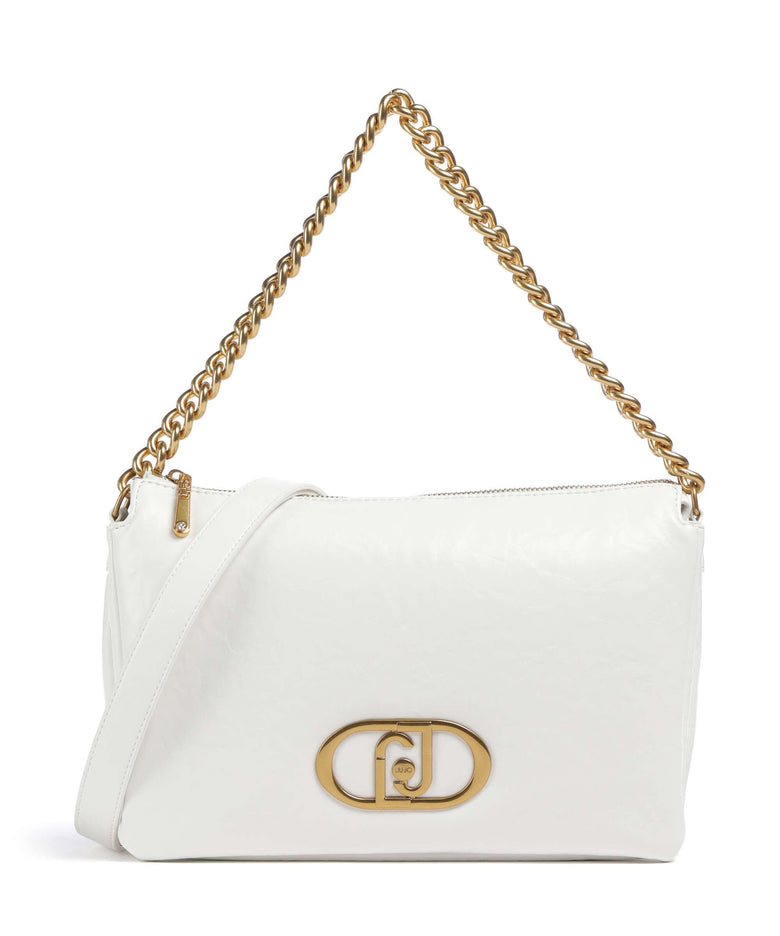 Liu Jo Lapuffy Shoulder bag offwhite
